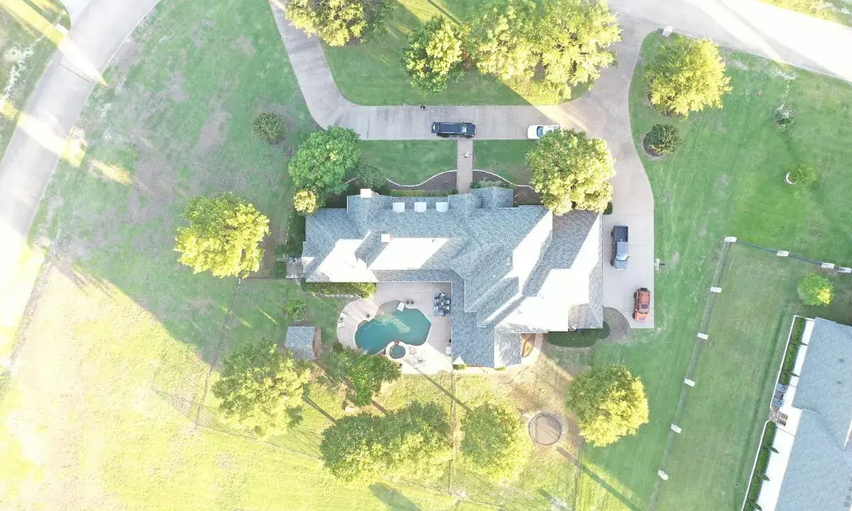 New shingle roof installation on a home in Home Gardens